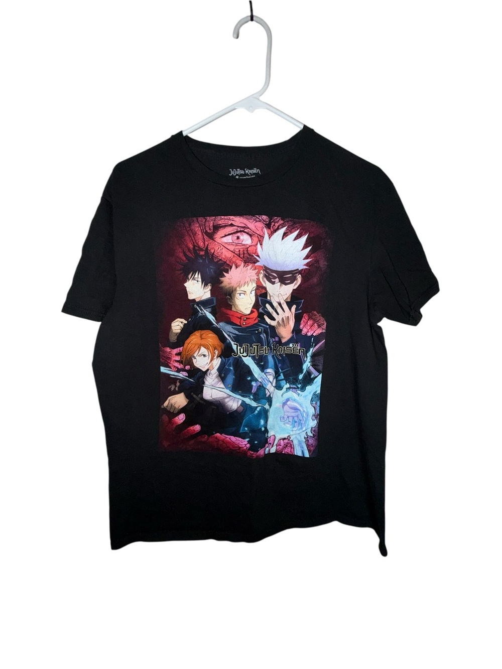 Jujutsu Kaisen Graphic Tee - Black Men's Short Sleeve